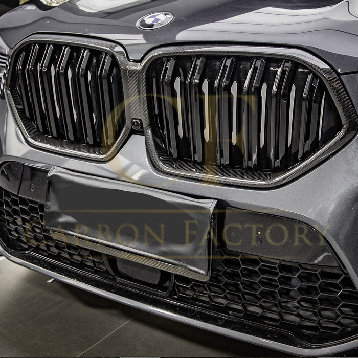 Pre-preg Carbon Fibre Front Grille for BMW G06 X6 F96 X6M 19-22