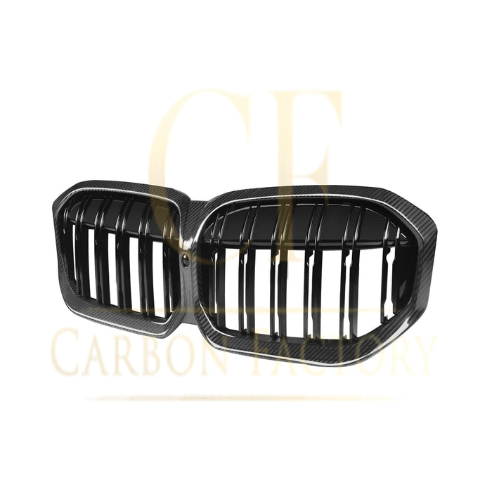 Double Slat Pre-Preg Carbon Fibre Front Grille for BMW G20 G21 G28 3 Series LCI 22-24