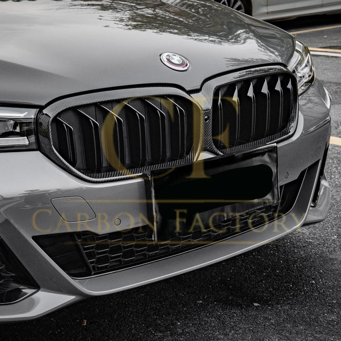 Pre-Preg Carbon Fibre Front Grille for BMW G30 5 Series inc F90 M5 LCI 21-23