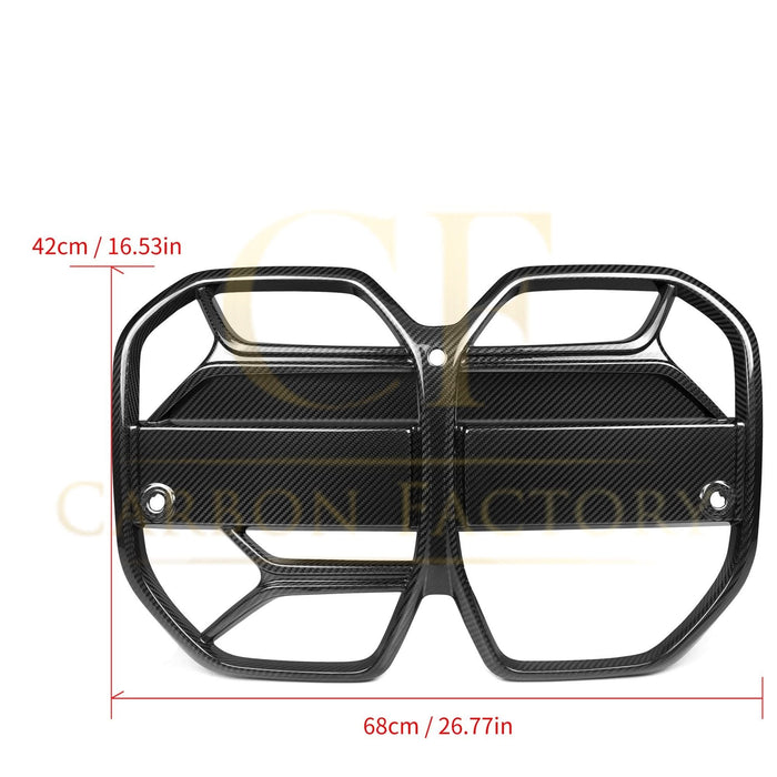 CSL Style Pre-Preg Carbon Fibre Front Grille for BMW 4 Series i4 21-26
