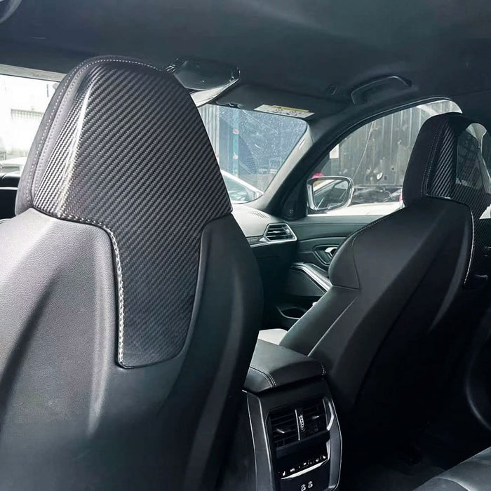 Pre-Preg Carbon Fibre Seat Covers for BMW G42 2 Series 21-24