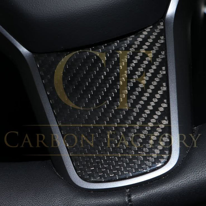 Pre-Preg Carbon Fibre Steering Wheel Trims for Tesla Model 3 & Model Y 17-23