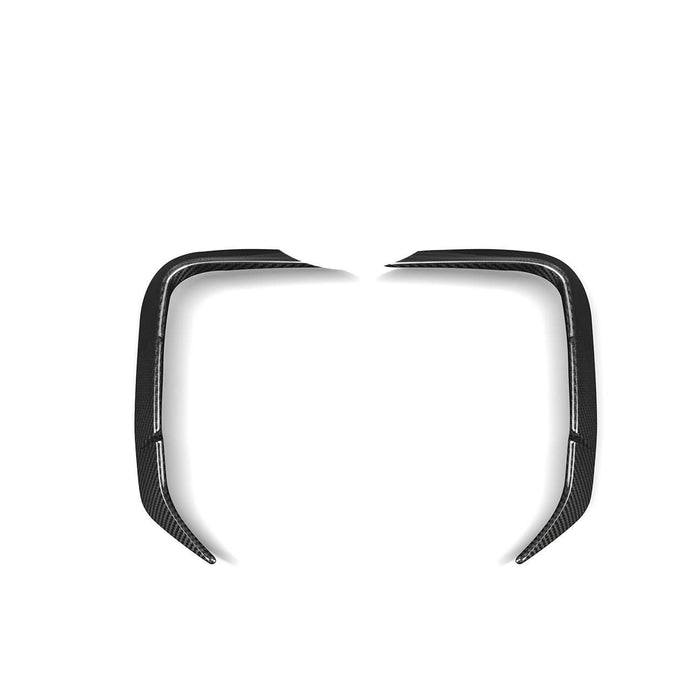 SQ Style Pre-Preg Carbon Fibre Rear Side Canards for BMW F97 X3M LCI 22-26