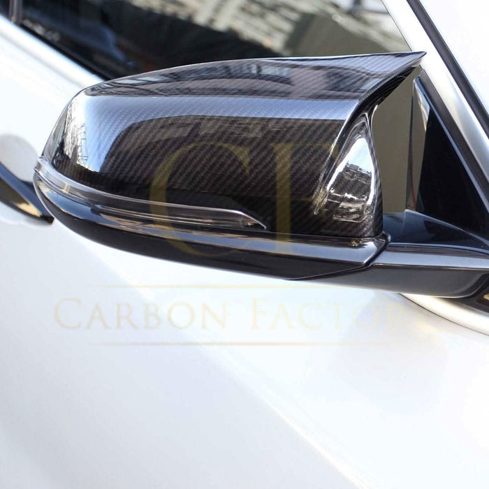 CF Style Pre-Preg Carbon Fibre Mirror Covers for Toyota Supra A90 19-24