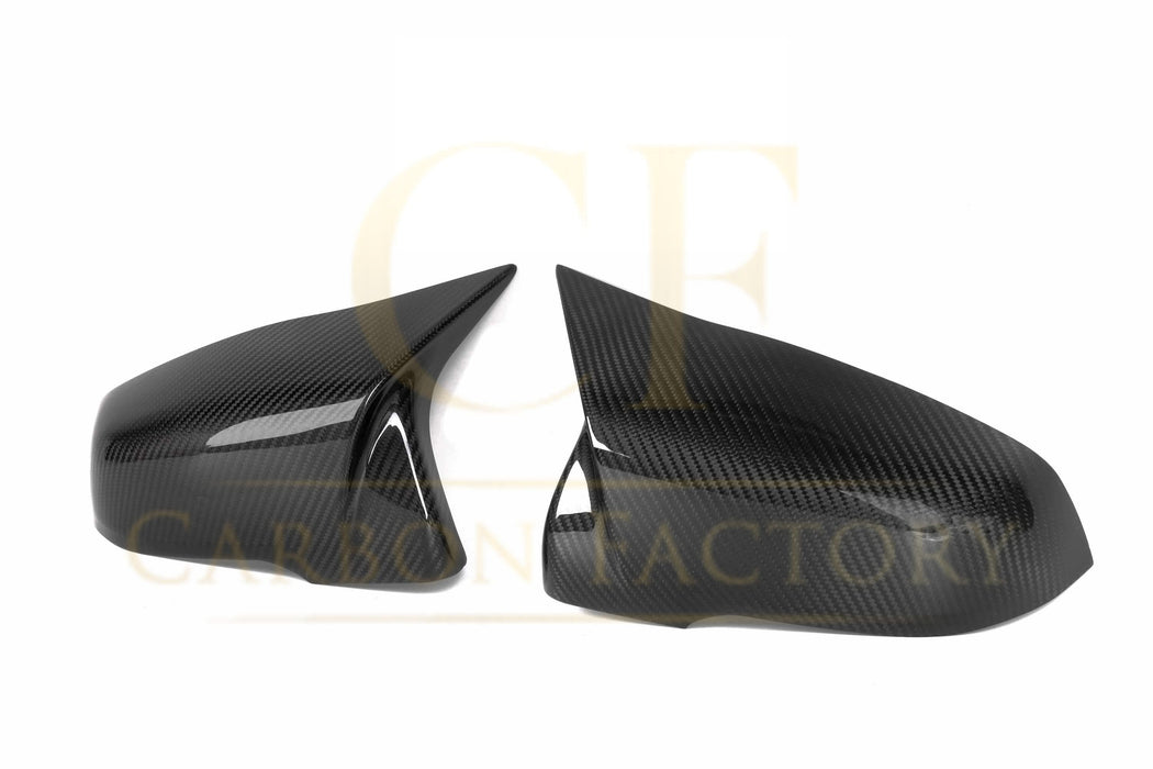 CF Style Pre-Preg Carbon Fibre Mirror Covers for Toyota Supra A90 19-24