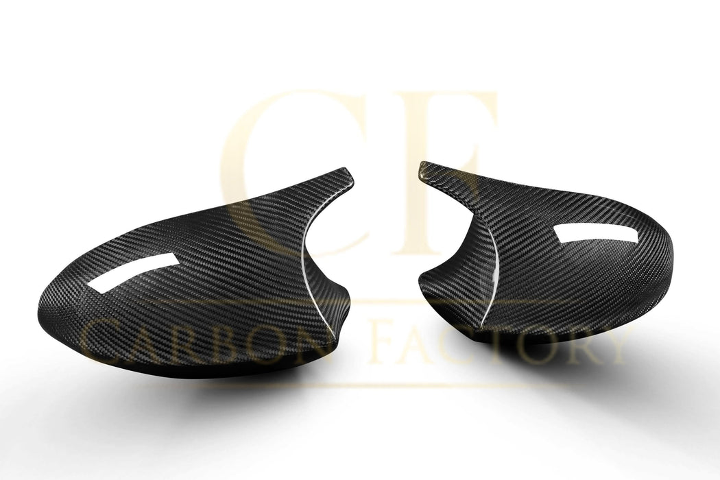 CF Style Pre-Preg Carbon Fibre Replacement Mirror Covers for BMW E81 E82 E87 E88 1 Series E90 E92 E93 3 Series Pre-LCI