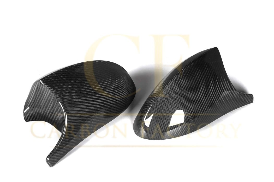 CF Style Pre-Preg Carbon Fibre Replacement Mirror Covers for BMW E81 E82 E87 E88 1 Series E90 E92 E93 3 Series Pre-LCI