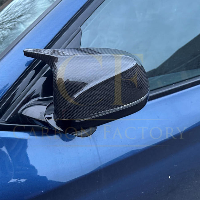 CF Style Pre-Preg Carbon Fibre Replacement Mirror Covers for BMW G06 X6 G07 X7 19-25