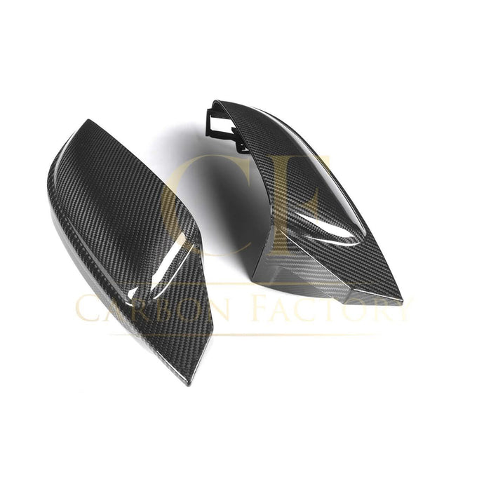 CF Style Pre-Preg Carbon Fibre Replacement Mirror Covers for BMW G11 G12 7 Series LHD 15-22