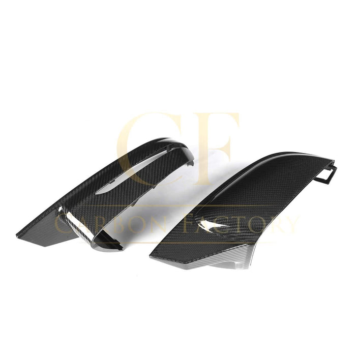 CF Style Pre-Preg Carbon Fibre Replacement Mirror Covers for BMW G14 G15 G16 8 Series LHD 15-22