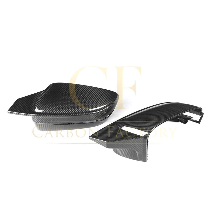 CF Style Pre-Preg Carbon Fibre Replacement Mirror Covers for BMW G42 2 Series LHD 20-25
