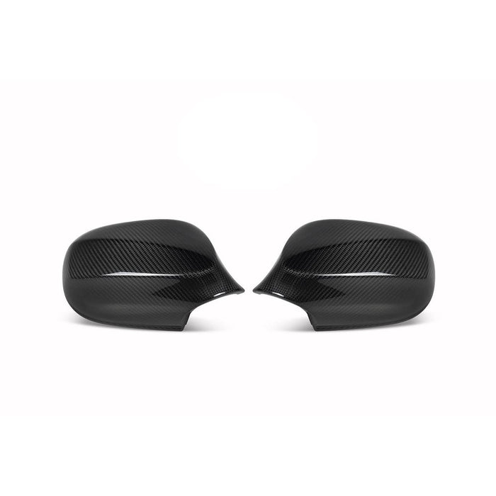 OEM Style Pre-Preg Carbon Fibre Replacement Mirror Covers for BMW E81 E82 E87 E88 1 Series E90 E92 E93 3 Series LCI