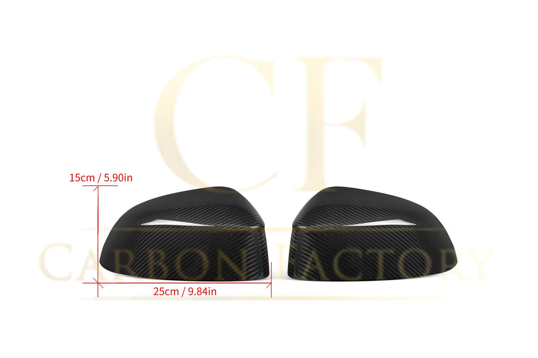 OEM Style Pre-Preg Carbon Fibre Replacement Mirror Covers for BMW G02 X4 G05 X5 19-25
