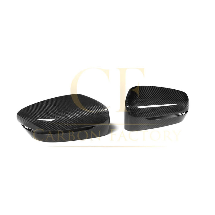 OEM Style Pre-Preg Carbon Fibre Replacement Mirror Covers for BMW G11 G12 7 Series LHD 15-22