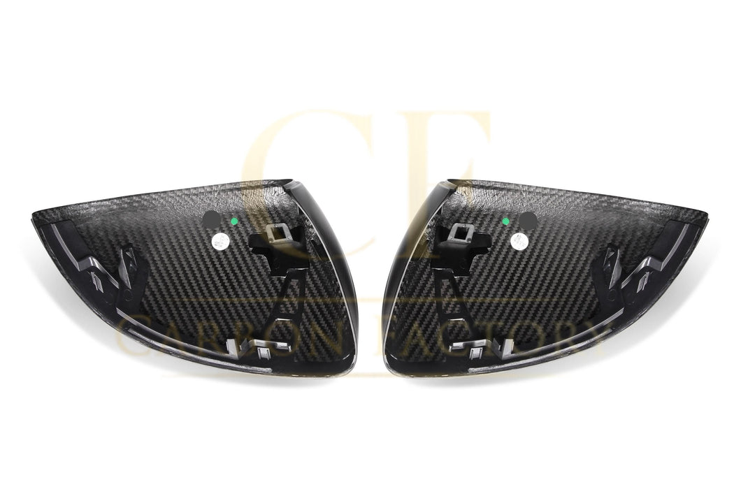 OEM Style Pre-Preg Carbon Fibre Replacement Mirror Covers for Mercedes Benz W206 C Class W223 S Class 21-Present