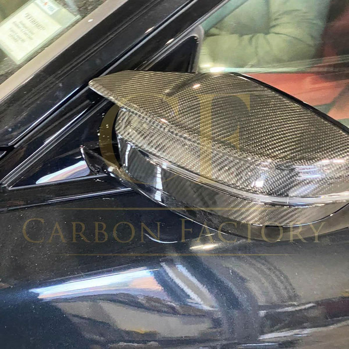 Pre-Preg Carbon Fibre Replacement Mirror Covers for BMW G22 G23 G26 M440i i4 M50 20-26