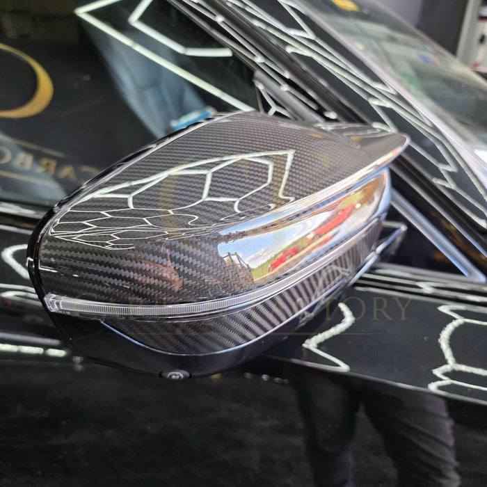 Pre-Preg Carbon Fibre Replacement Mirror Covers for BMW G22 G23 G26 M440i i4 M50 20-26
