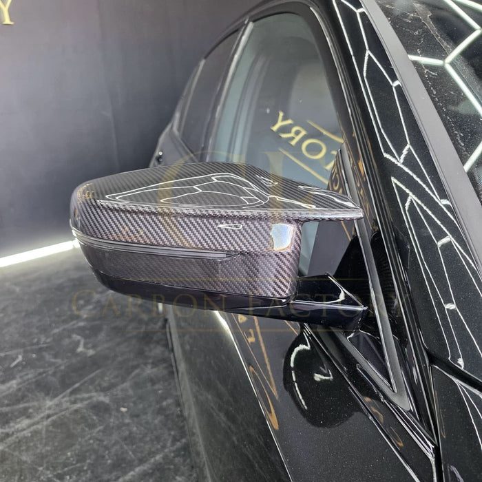 Pre-Preg Carbon Fibre Replacement Mirror Covers for BMW G22 G23 G26 M440i i4 M50 20-26