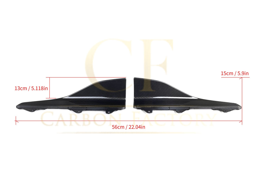 MP Style Pre-Preg Carbon Fibre Side Skirts for BMW F22 2 Series F87 M2 16-21