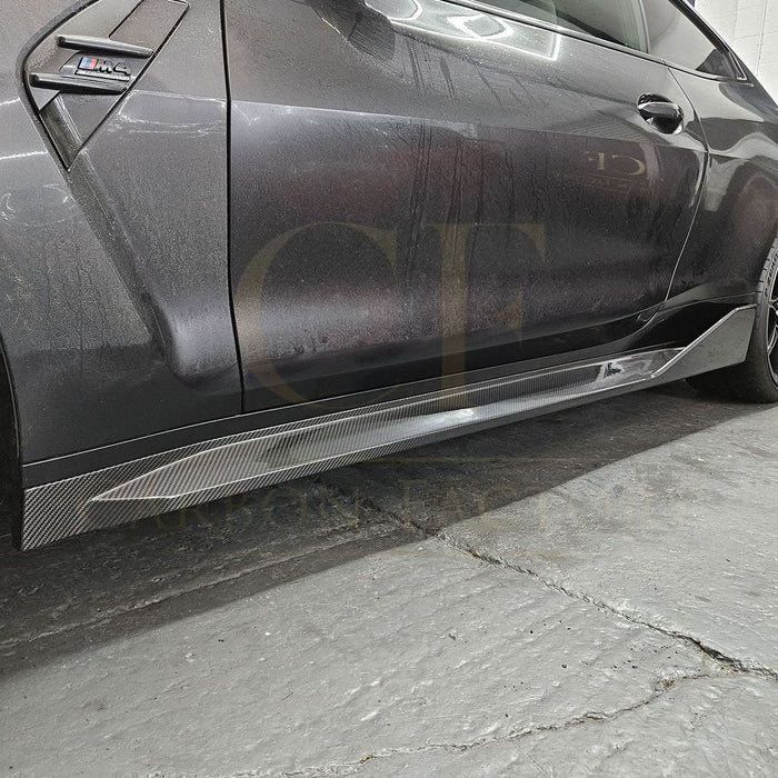MP Style Pre-Preg Carbon Fibre Side Skirts for BMW G82 G83 M4 21-Present