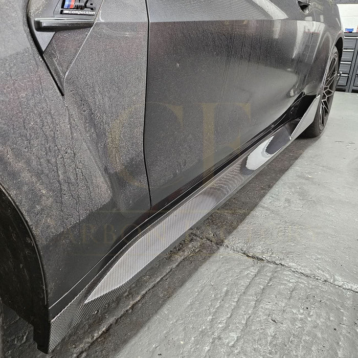 MP Style Pre-Preg Carbon Fibre Side Skirts for BMW G82 G83 M4 21-Present