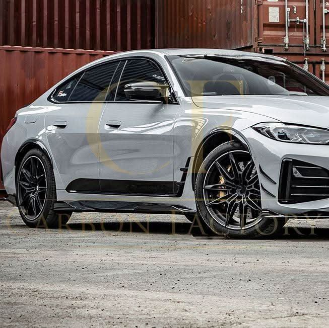 SQ Style Pre-Preg Carbon Fibre Side Skirts for BMW G26 4 Series Gran Coupe 21-26