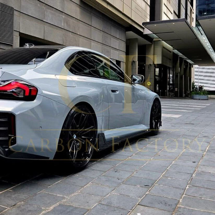 V Style Pre-Preg Carbon Fibre Side Skirts for BMW G87 M2 23-Present