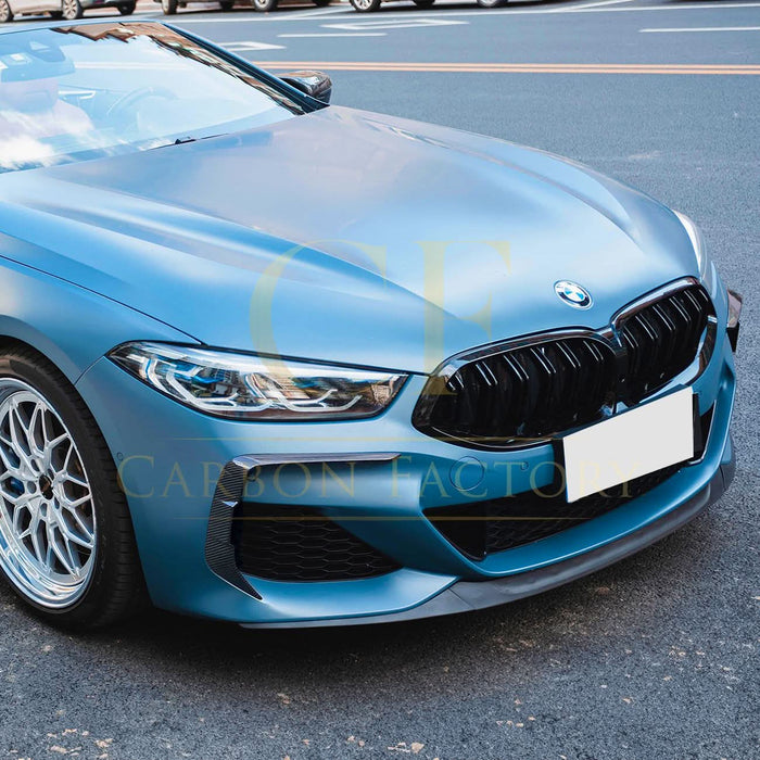 DS Style Pre-Preg Carbon Fibre Front Splitter for BMW G14 G15 G16 8 Series 18-24