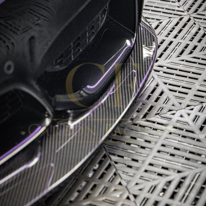 GT4 Style Pre-Preg Carbon Fibre Front Splitter for BMW F80 M3 F82 F83 M4 14-20