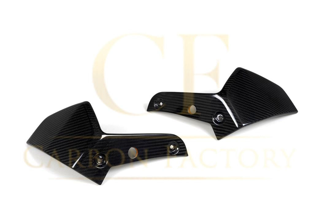 MP Style Pre-Preg Carbon Fibre Front Side Splitters for BMW G05 X5 20-23