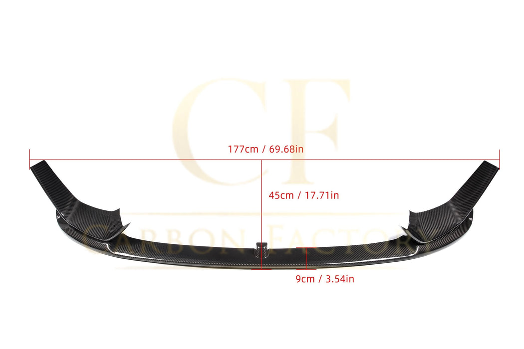 MP Style Pre-Preg Carbon Fibre Front Splitter 3 Pieces Design for BMW F80 M3 F82 F83 M4 14-20