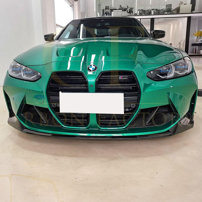 MP Style Pre-Preg Carbon Fibre Front Splitter for BMW G80 M3 G82 G83 M4 21-Present