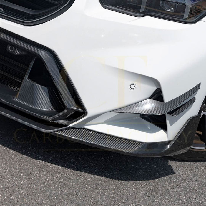SQ-B Style Pre-Preg Carbon Fibre Front Splitter for BMW G90 G99 M5 2025-Present