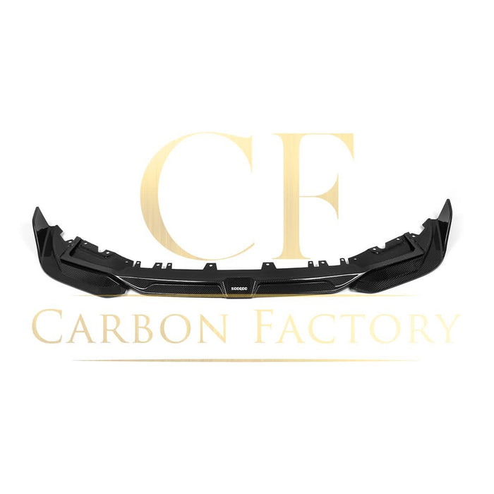 SQ Style Pre-Preg Carbon Fibre Front Splitter for BMW F97 X3M F98 X4M LCI 22-26