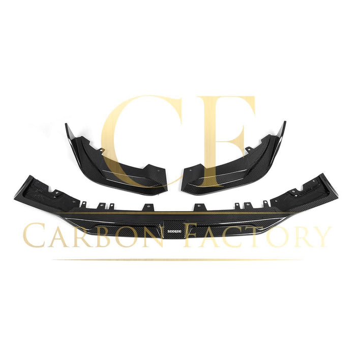 SQ Style Pre-Preg Carbon Fibre Front Splitter for BMW F97 X3M F98 X4M LCI 22-26
