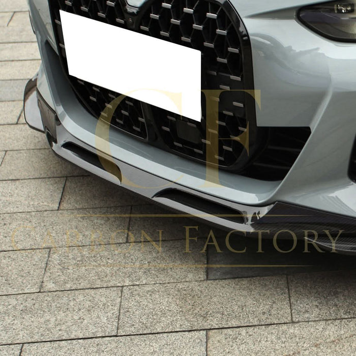 SQ Style Pre-Preg Carbon Fibre Front Splitter for BMW G26 4 Series Gran Coupe i4 21-26