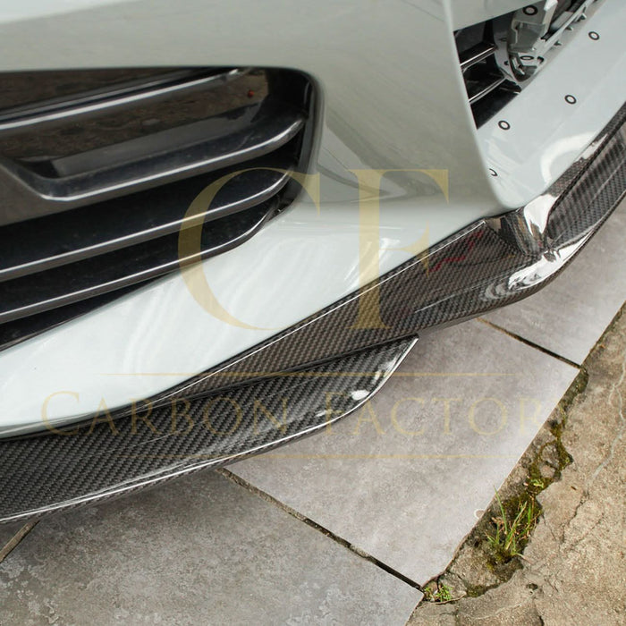 SQ Style Pre-Preg Carbon Fibre Front Splitter for BMW G26 4 Series Gran Coupe i4 21-26