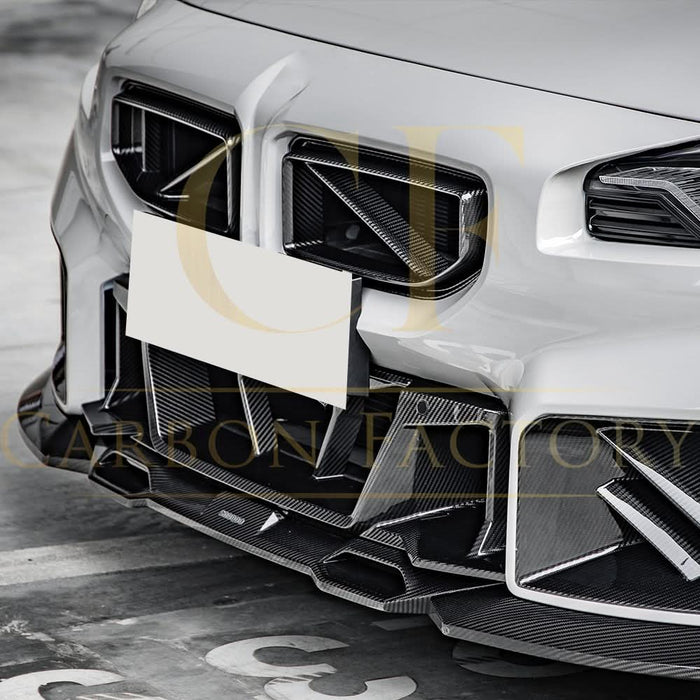 SQ Style Pre-Preg Carbon Fibre Front Splitter for BMW G87 M2 23-Present