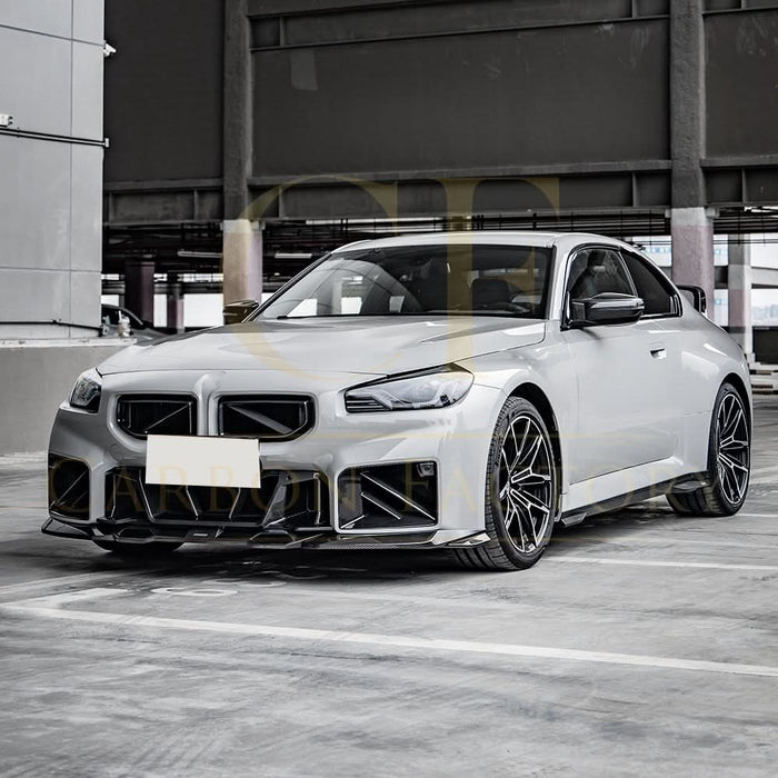 SQ Style Pre-Preg Carbon Fibre Front Splitter for BMW G87 M2 23-Present