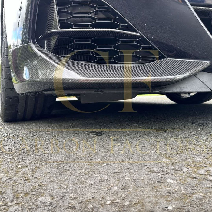 X Style Pre-Preg Carbon Fibre Front Splitter for BMW G14 G15 G16 8 Series 20-24