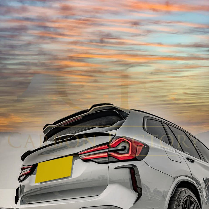 SQ Style Pre-Preg Carbon Fibre Roof Spoiler for BMW G01 X3 F97 X3M G08 IX3 LCI 22-25