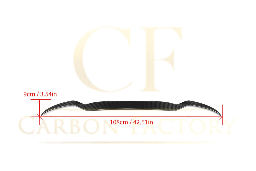 SQ Style Pre-Preg Carbon Fibre Roof Spoiler for BMW G01 X3 F97 X3M G08 IX3 LCI 22-25