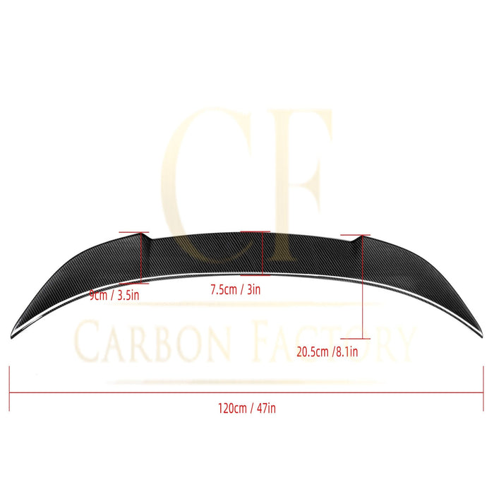 CS Style Pre-preg Carbon Fibre Boot Spoiler for BMW 4 Series F36 Gran Coupe 14-20