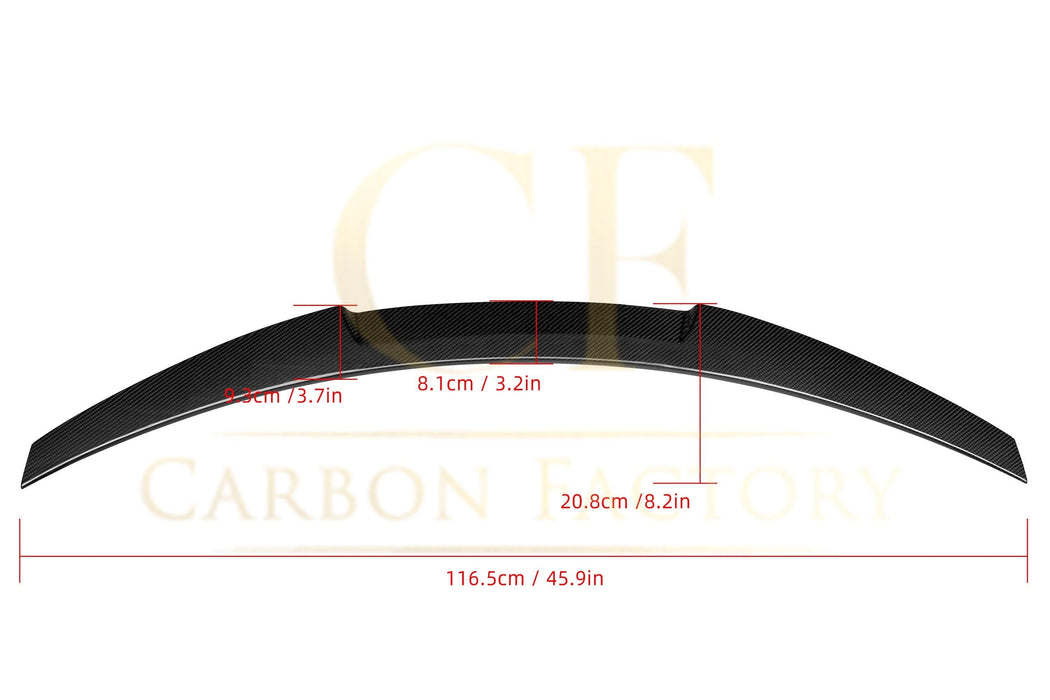 DA Style Pre-Preg Carbon Fibre Boot Spoiler for Audi A3 S3 RS3 Saloon 13-20