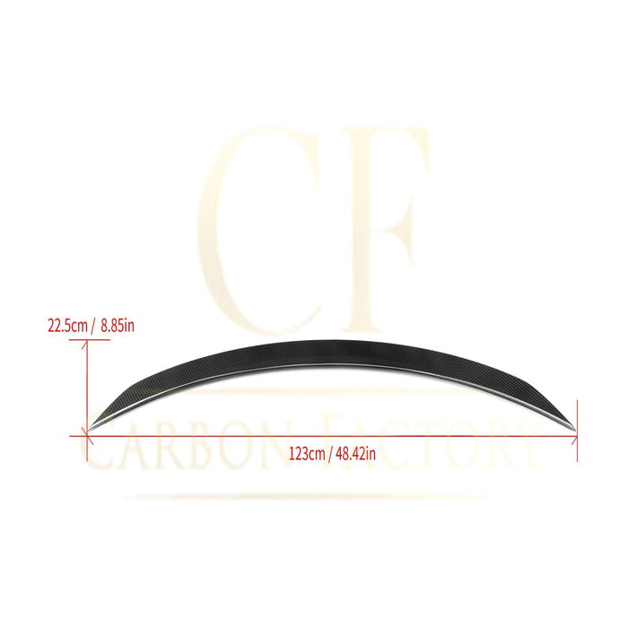 Mercedes Benz W253 GLC Saloon OEM Style Prepreg Carbon Fibre Boot Spoiler 16-23 by Carbon Factory