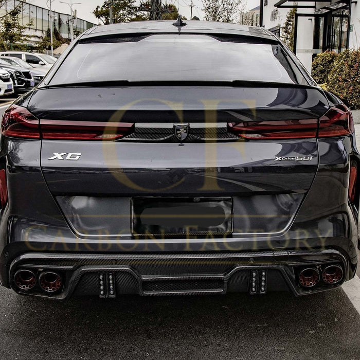 MP Style Pre-Preg Carbon Fibre Boot Spoiler for BMW G06 X6 X6M 20-Present
