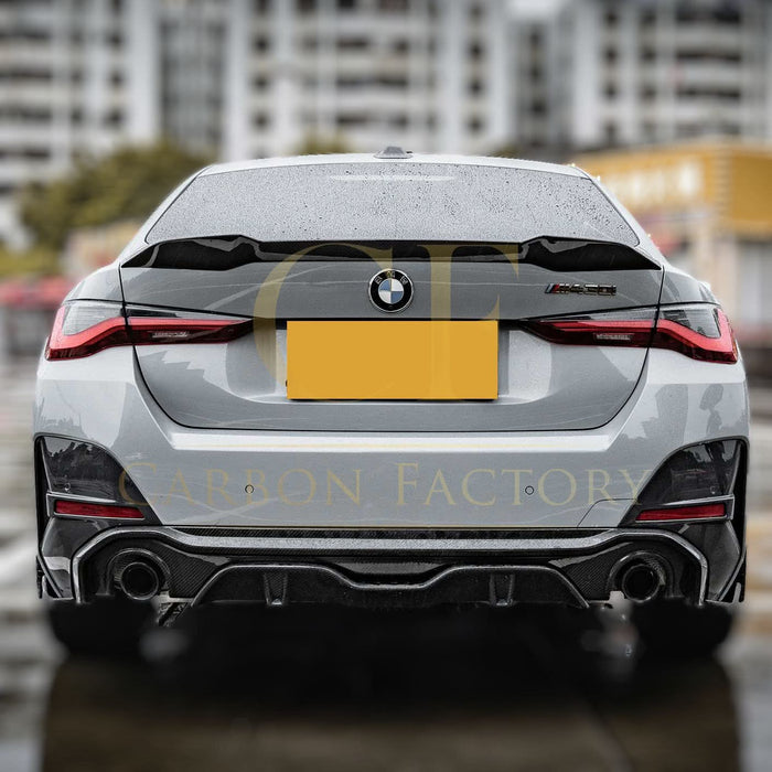 MP Style Pre-Preg Carbon Fibre Boot Spoiler for BMW G26 4 Series Gran Coupe i4 20-26