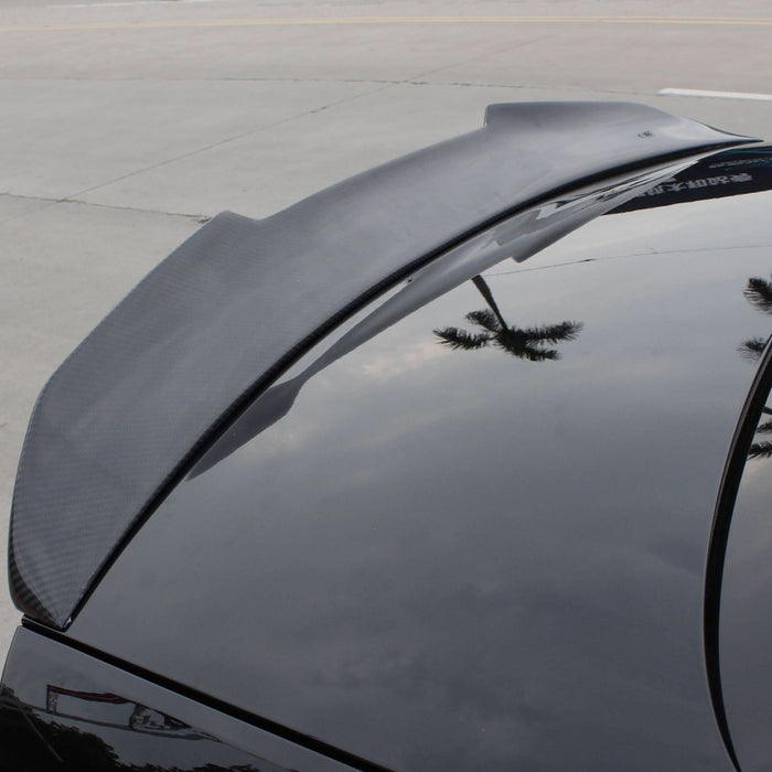 PSM Style Pre-Preg Carbon Fibre Boot Spoiler for Audi A3 S3 RS3 Saloon 13-20