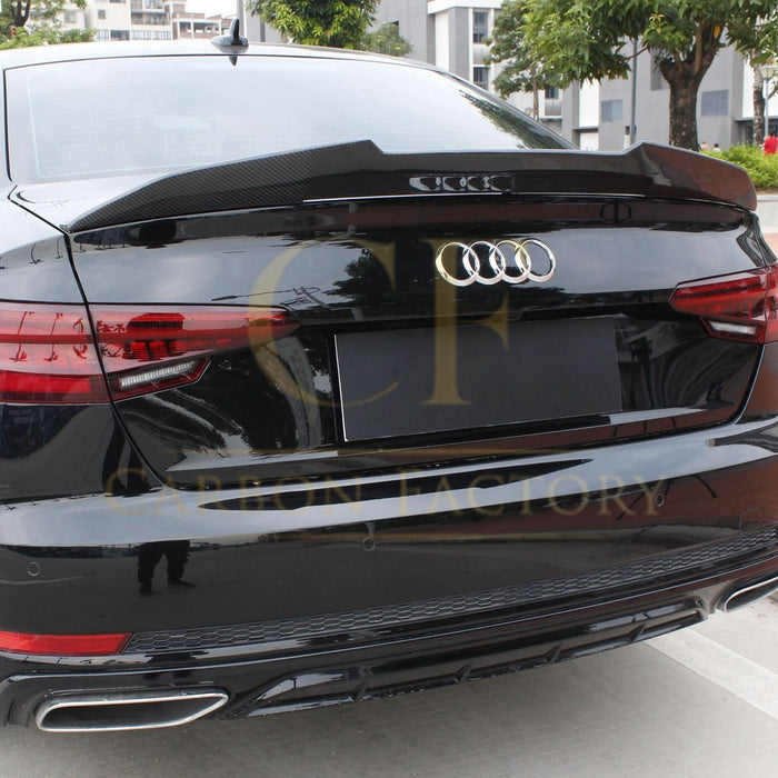PSM Style Pre-Preg Carbon Fibre Boot Spoiler for Audi A4 S4 B9 16-22
