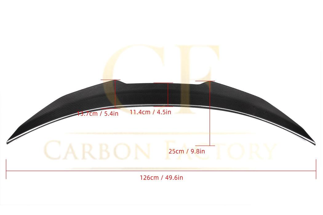 PSM Style Pre-Preg Carbon Fibre Boot Spoiler for Audi C8 A6 S6 19-24